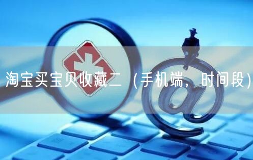 淘宝买宝贝收藏二（手机端，时间段）