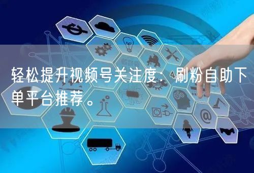轻松提升视频号关注度：刷粉自助下单平台推荐。