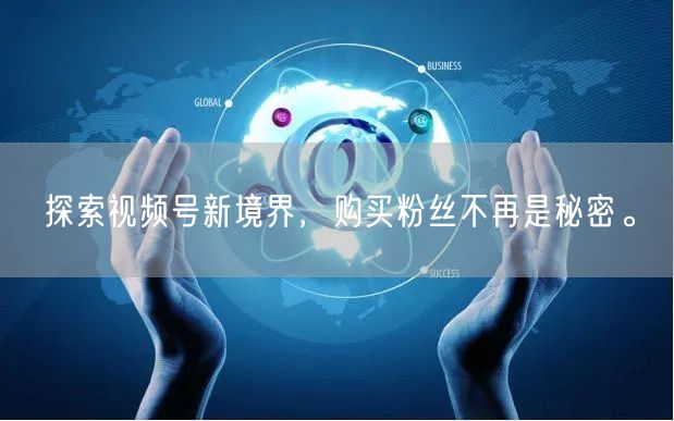 探索视频号新境界，购买粉丝不再是秘密。