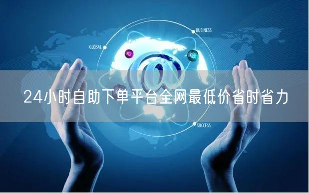 24小时自助下单平台全网最低价省时省力