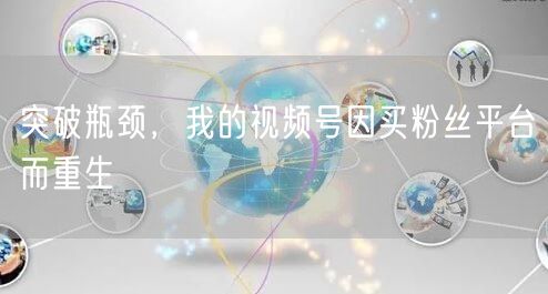 突破瓶颈，我的视频号因买粉丝平台而重生