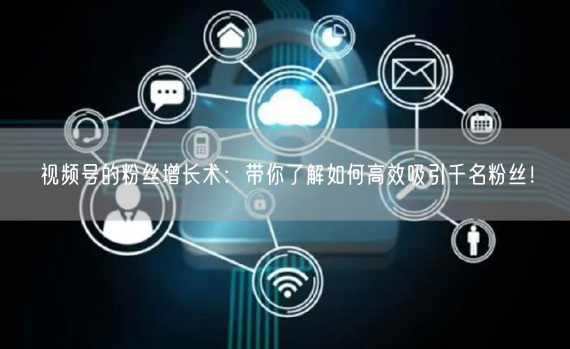 视频号的粉丝增长术：带你了解如何高效吸引千名粉丝！