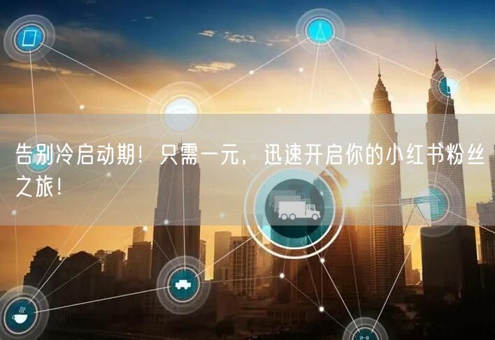 告别冷启动期！只需一元，迅速开启你的小红书粉丝之旅！